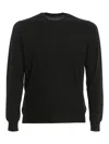 Drumohr Merino Wool Sweater In Gris Oscuro
