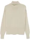 Drumohr Merino-wool Sweater In Neutrals