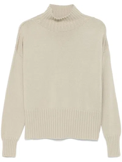 Drumohr Merino-wool Sweater In Neutrals
