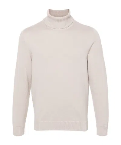 Drumohr Merino Wool Sweater In White
