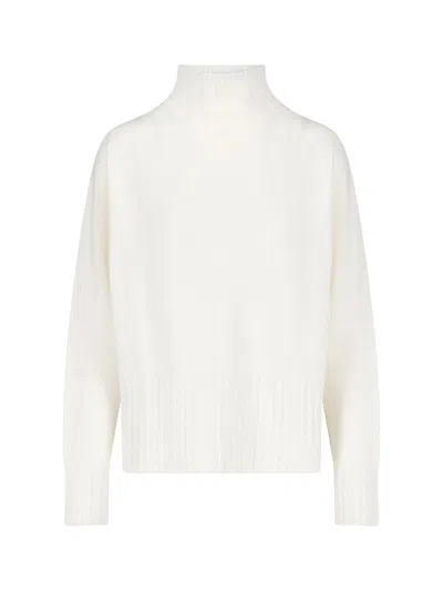 Drumohr Merino Wool Sweater In White