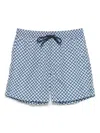 Drumohr Elastic Waist Swim Trunks In Blue
