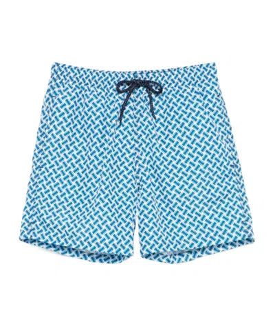 DRUMOHR DRUMOHR GEOMETRIC SWIM SHORTS