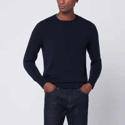 DRUMOHR NAVY BLUE CASHMERE SWEATER