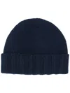 Drumohr Beanie In Navy Blue