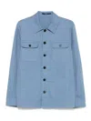 Drumohr Overshirt In Blue