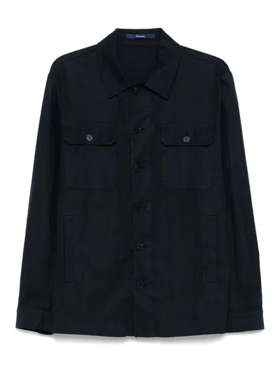Drumohr Overshirt In Blue