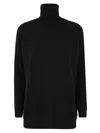 Drumohr Oversized Turtle Neck Side Splits Detail