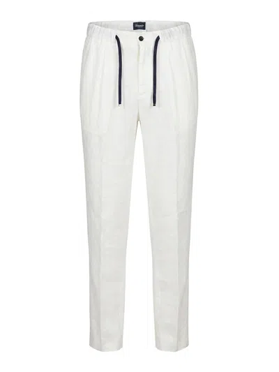 Drumohr Pantalón Casual - Crema