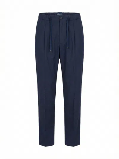 Drumohr Pants In Blue