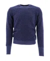 Drumohr Crew-neck Cashmere Sweater In Multi