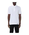 Drumohr Short Sleeve Polo In White