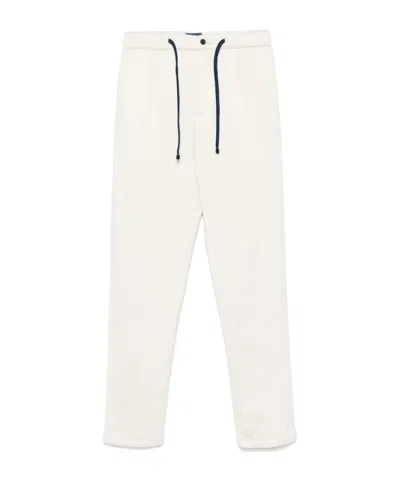 DRUMOHR PIQUÉ-WEAVE TROUSERS