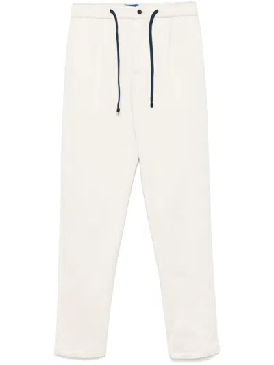 DRUMOHR PIQUÉ-WEAVE TROUSERS