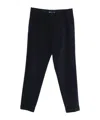 Drumohr Pleated Cotton Pants In Animal Print