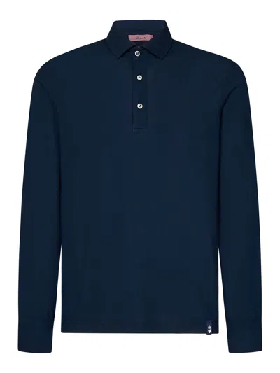 Drumohr Polo In Blue