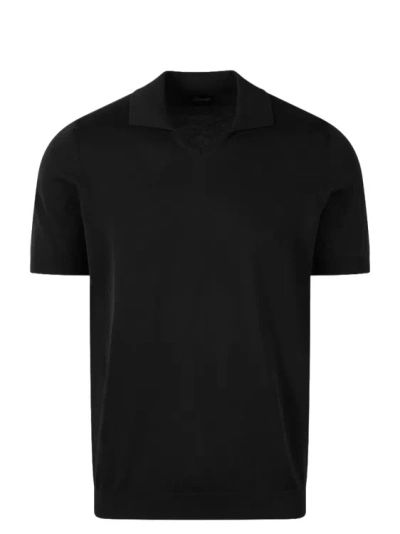 Drumohr Polo In Black