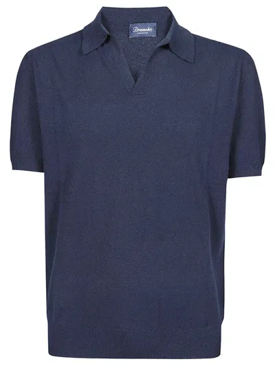Drumohr Polo In Blue