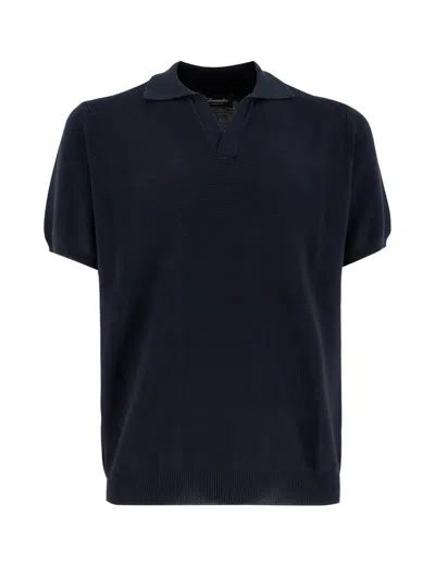 Drumohr Polo In Blue