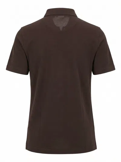 Drumohr Polo In Brown