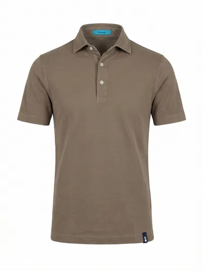 Drumohr Polo In Brown