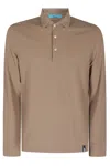 Drumohr Polo ml Ice Cotton In Brown