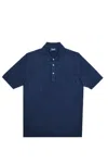 Drumohr Polo Shirt In Blue