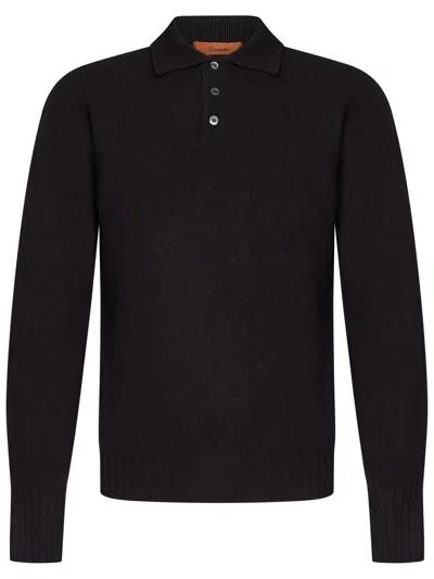Drumohr Polo Shirt In Brown