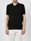 Drumohr Polo Shirt  Men Color Black In 黑色