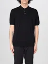 Drumohr Polo Shirt  Men Color Black In Schwarz