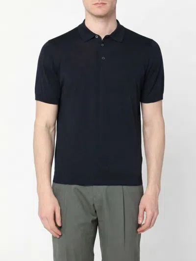 Drumohr Polo Shirt In Blue