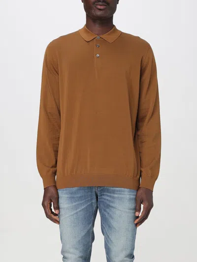 Drumohr Polo  Herren Farbe Braun