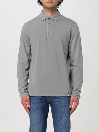 Drumohr Polo Shirt  Men Color Grey In Grey
