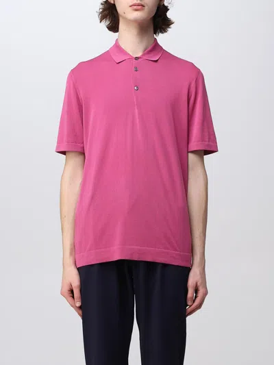 Drumohr Polo  Herren Farbe Pink
