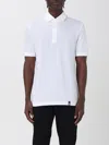 Drumohr Short Sleeve Polo In White