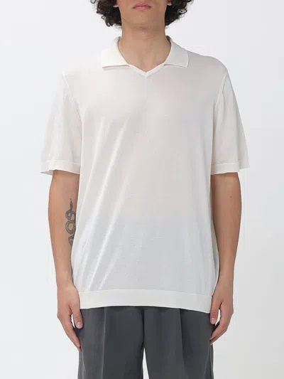 Drumohr Polo Shirt Men In White