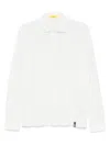 Drumohr Long Sleeve Polo In White