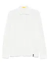 Drumohr Long Sleeve Polo In White