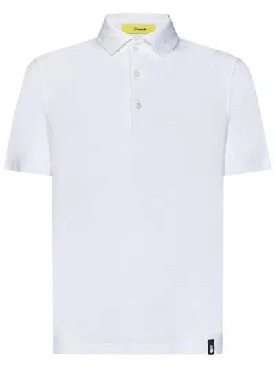 Drumohr Polo Shirt In White