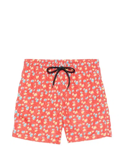 Drumohr Print Drawstring Swim Shorts In Multi