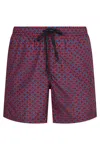Drumohr Printed Swim Shorts In Multicolor