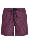 Drumohr Printed Swim Shorts In Multicolor