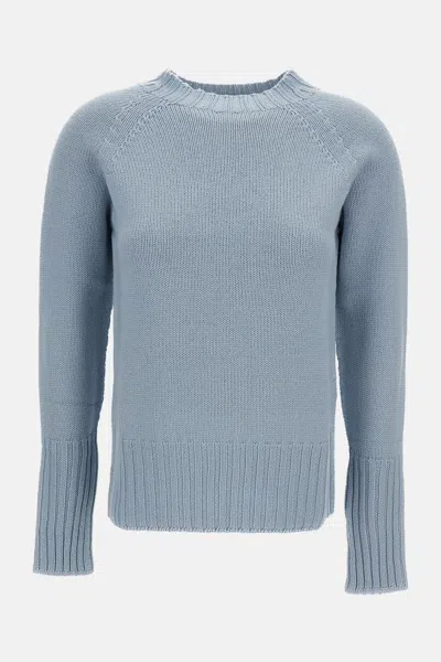 Drumohr Raglan Crew-neck Sweater In Multi