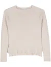 Drumohr Raglan-sleeve Cashmere Jumper In Neutrals