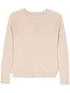 Drumohr Raglan-sleeve Cashmere Jumper In Neutrals