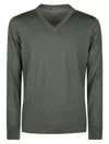 Drumohr Rasato Sweater In Bosco