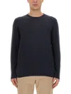 Drumohr Long Sleeve T-shirt In Blue
