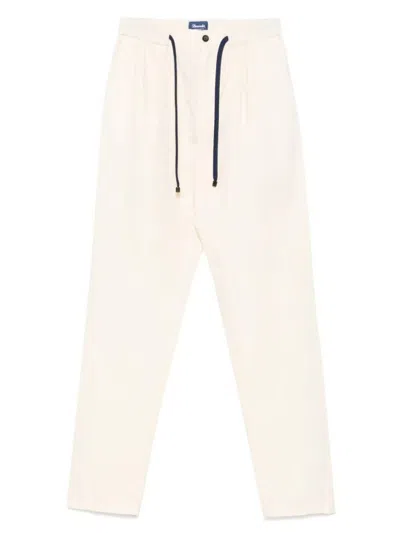 DRUMOHR DRUMOHR RELAXED FIT COTTON PANTS