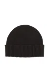 Drumohr Brown Cashmere Hat In Brown