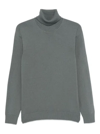 DRUMOHR DRUMOHR RIBBED COLLAR MERINO WOOL TURTLENECK SWEATER